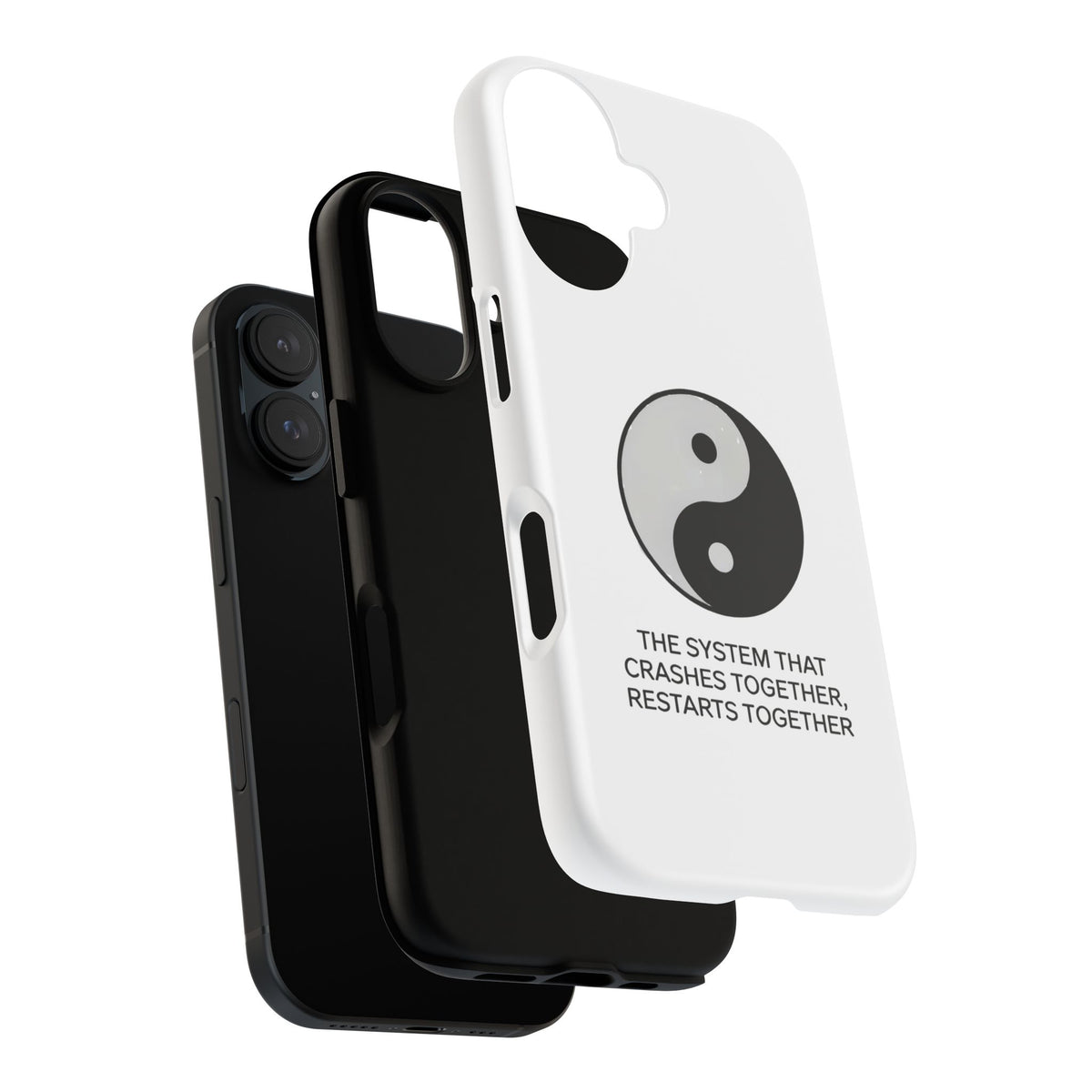 The System That Crashes Together, Restarts Together Phone Case