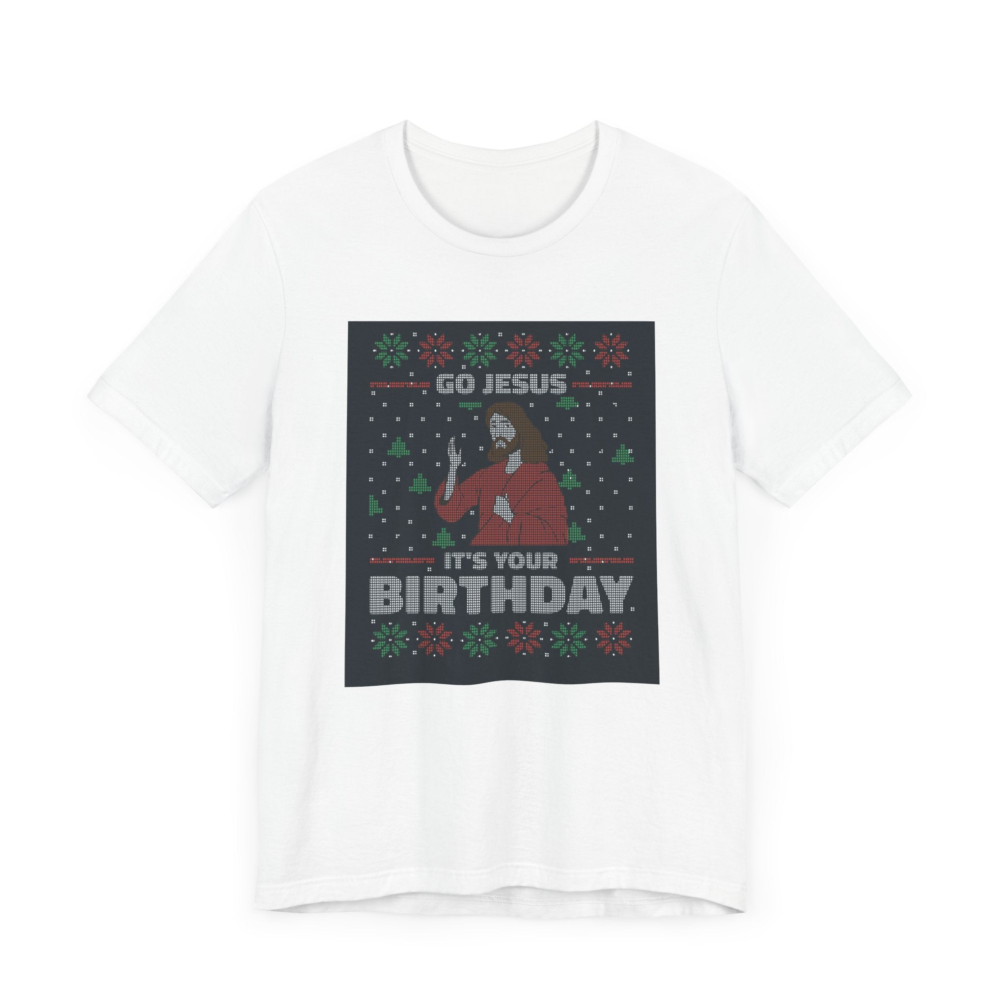 Jesus Birthday Ugly Sweater - T-Shirt