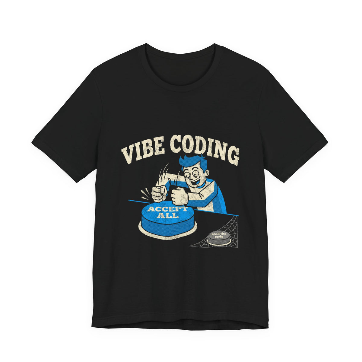 Vibe Coding Accept All T-Shirt