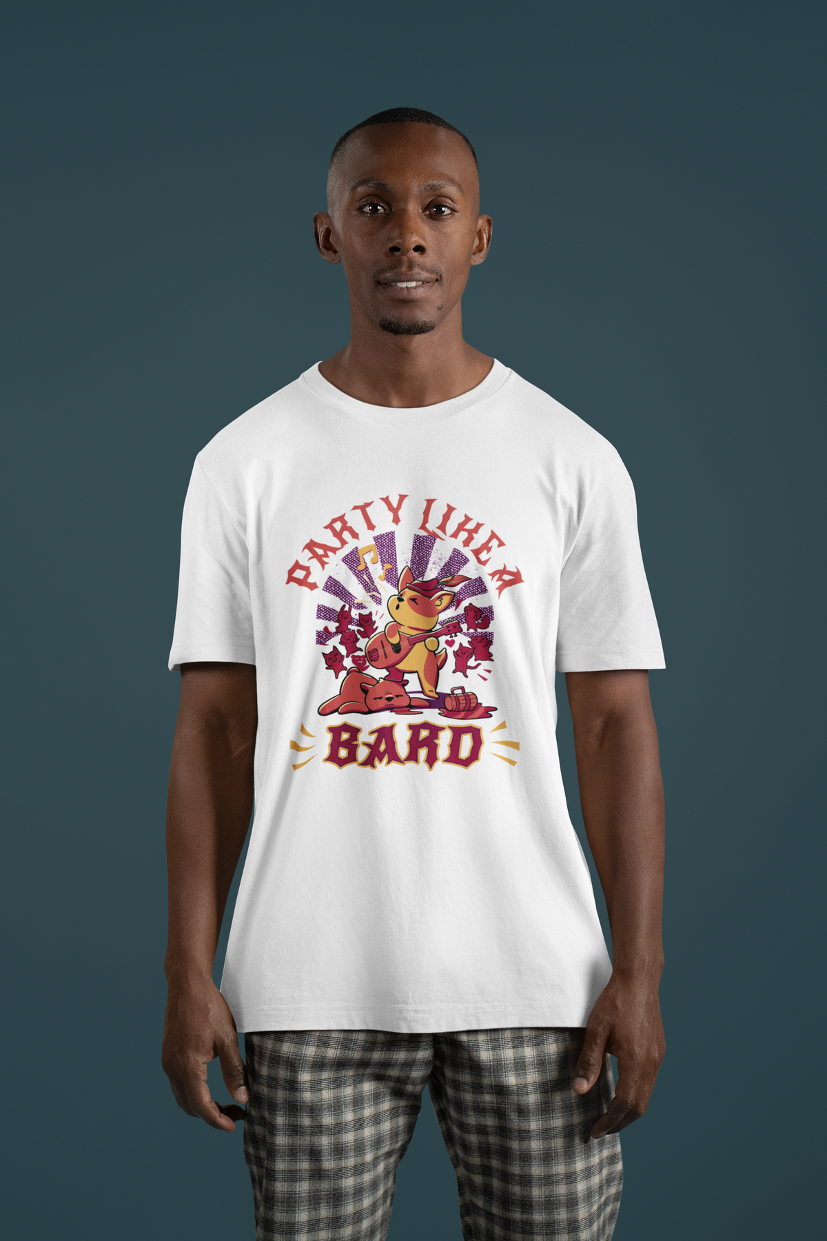 Party Like a Bard T-Shirt | DnD Fantasy Humor | Geekpsters