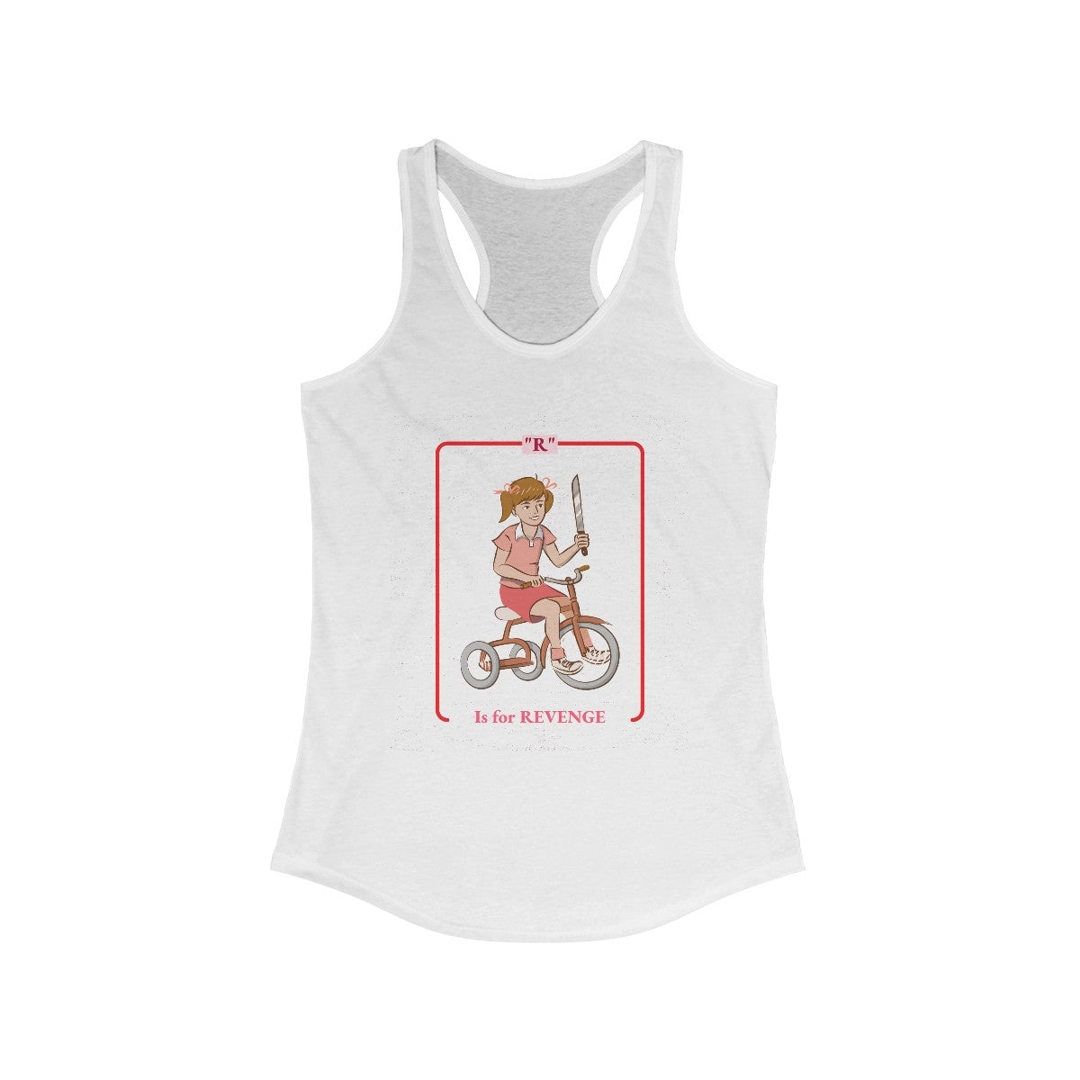 R is for Revenge - Women's Racerback Tank