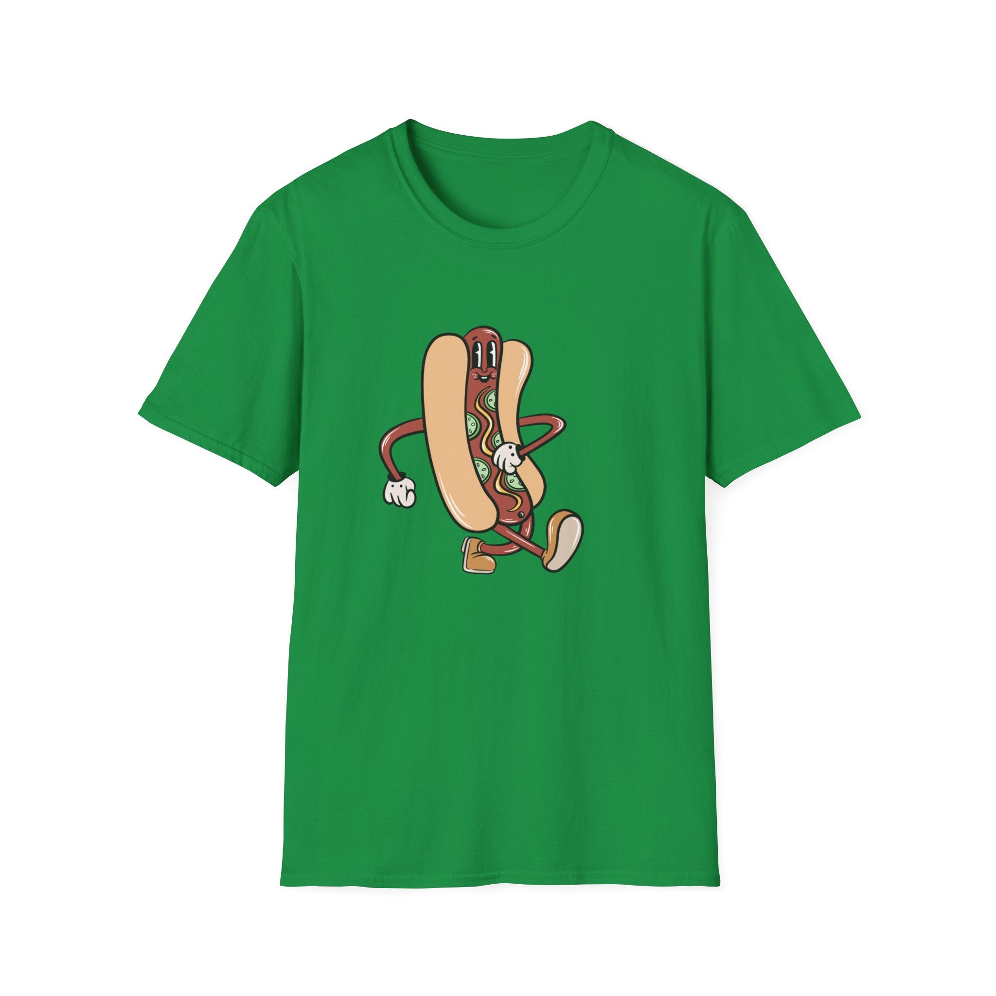 Hotdog Cartoon T-Shirt