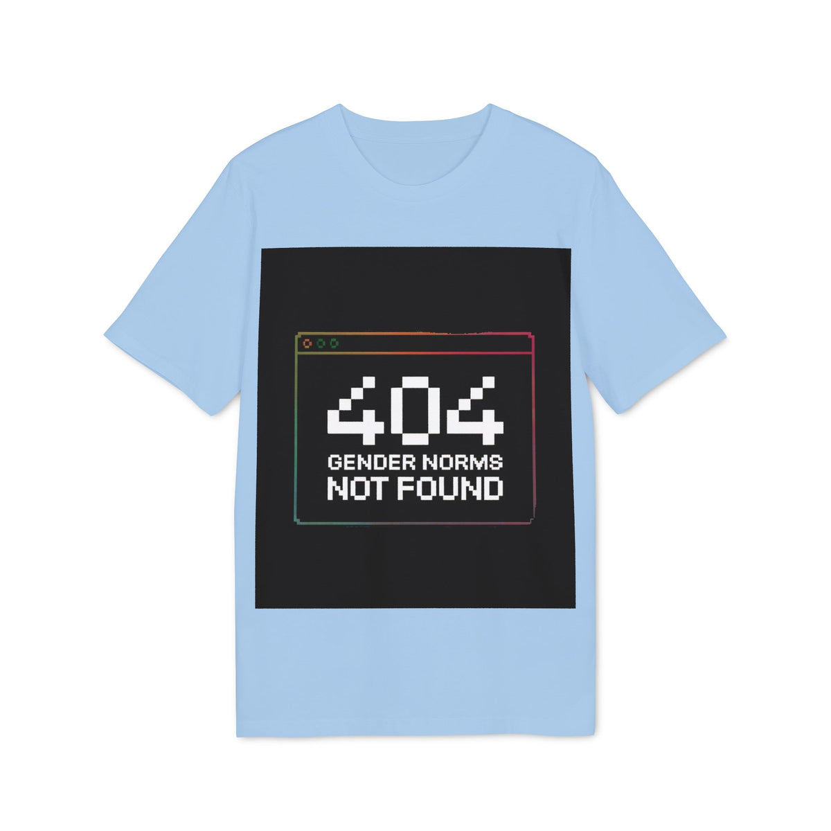 404 Gender Norms Not Found Organic Tee