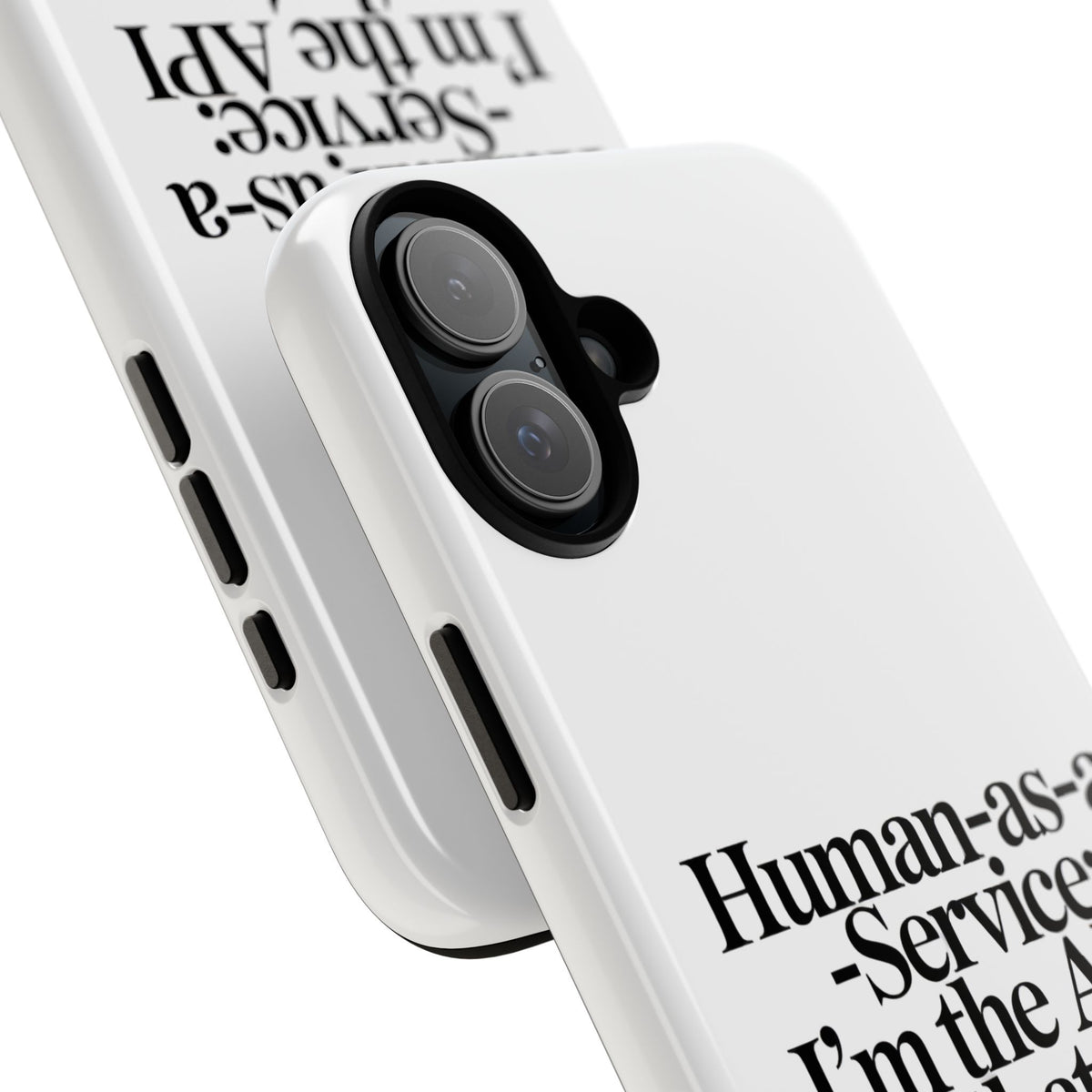 Human as a Service, The API That Never Scales Phone Case