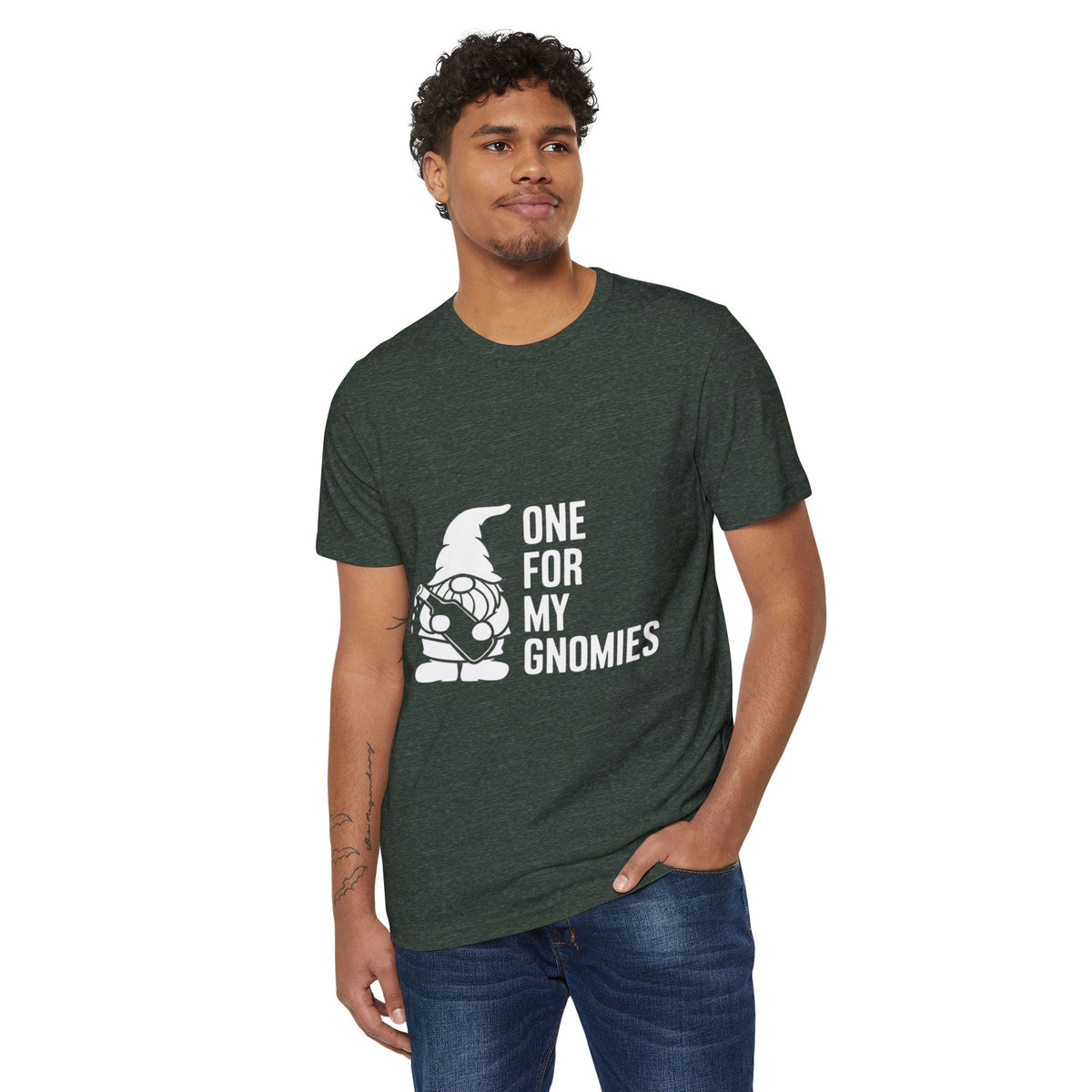 One for My Gnomies Recycled Organic Tee