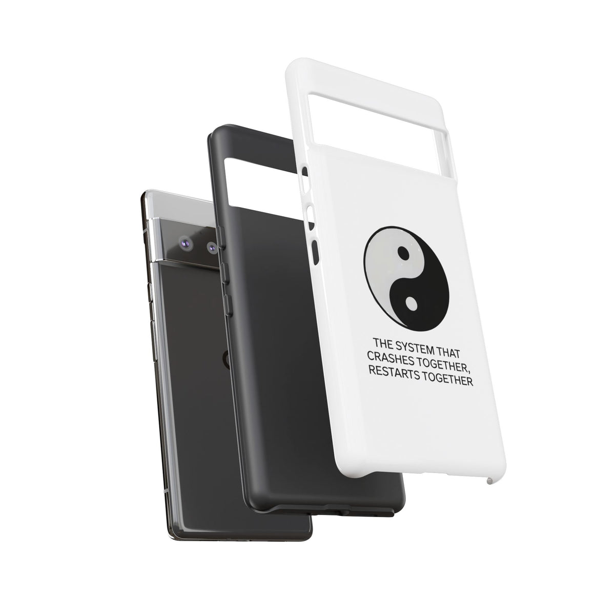 The System That Crashes Together, Restarts Together Phone Case