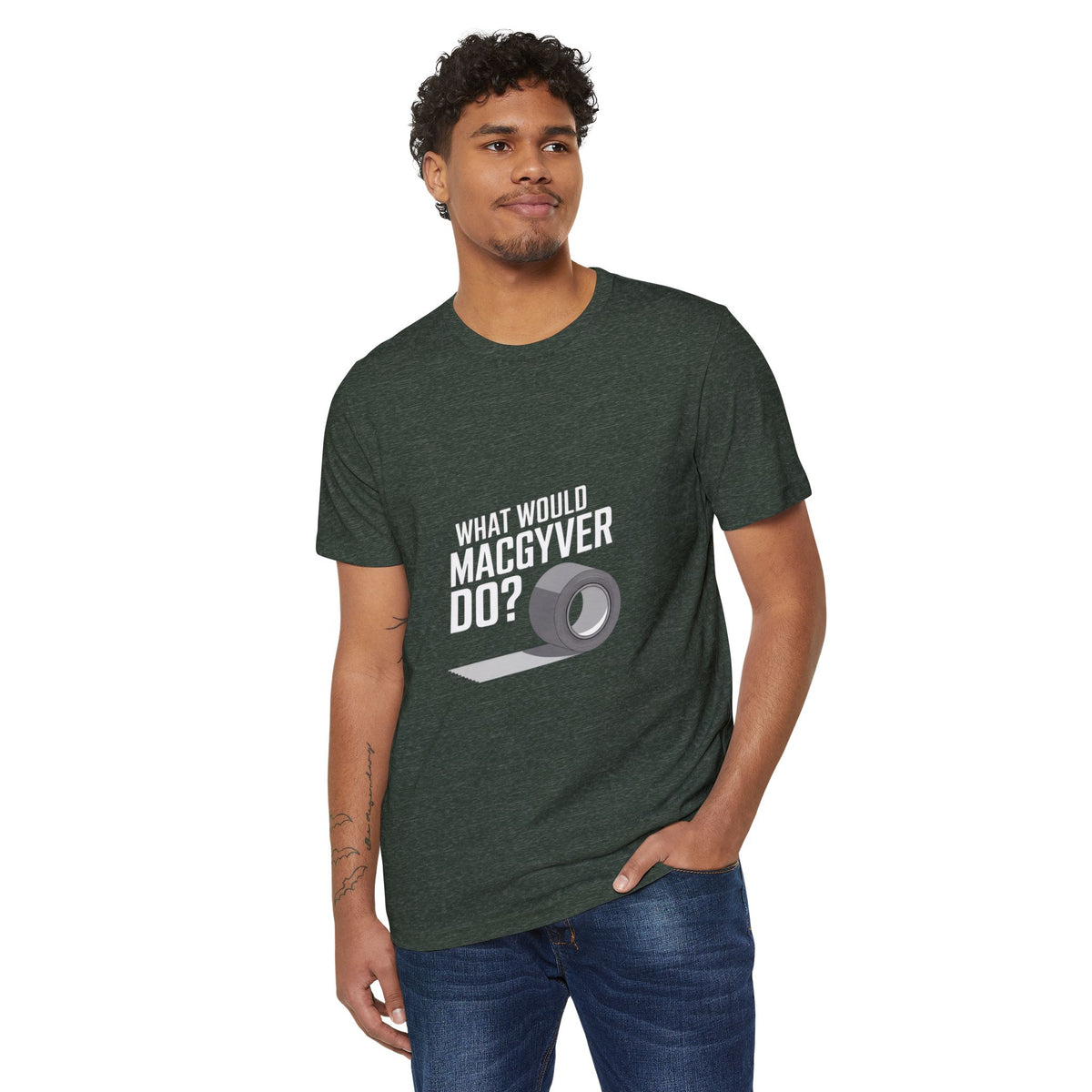 Duct Tape Fixes Everything Recycled Organic Tee
