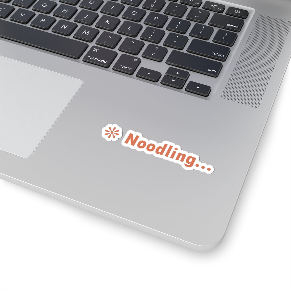Noodling Claude Code Sticker