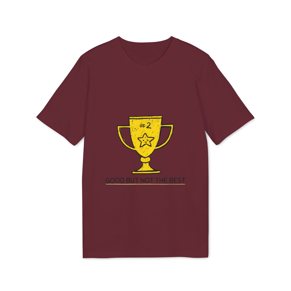 Proud Second Place Trophy Organic Tee