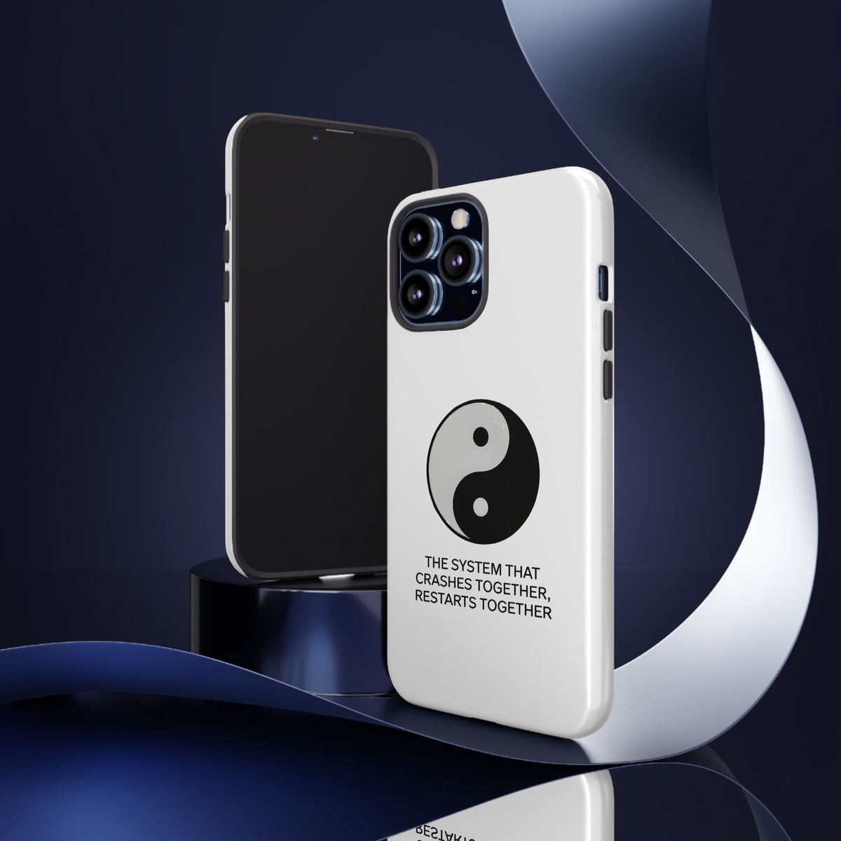 The System That Crashes Together, Restarts Together Phone Case