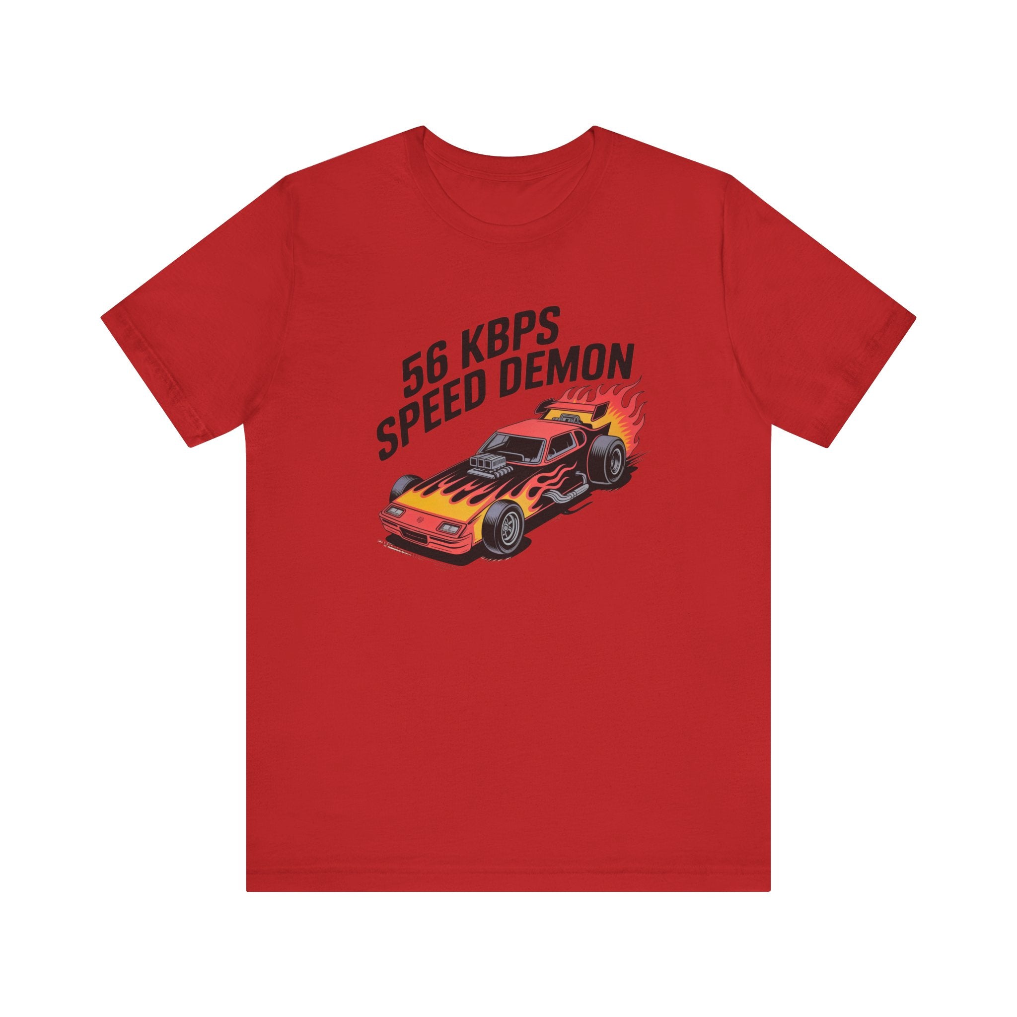 56 Kbps Speed Demon Black -T Shirt