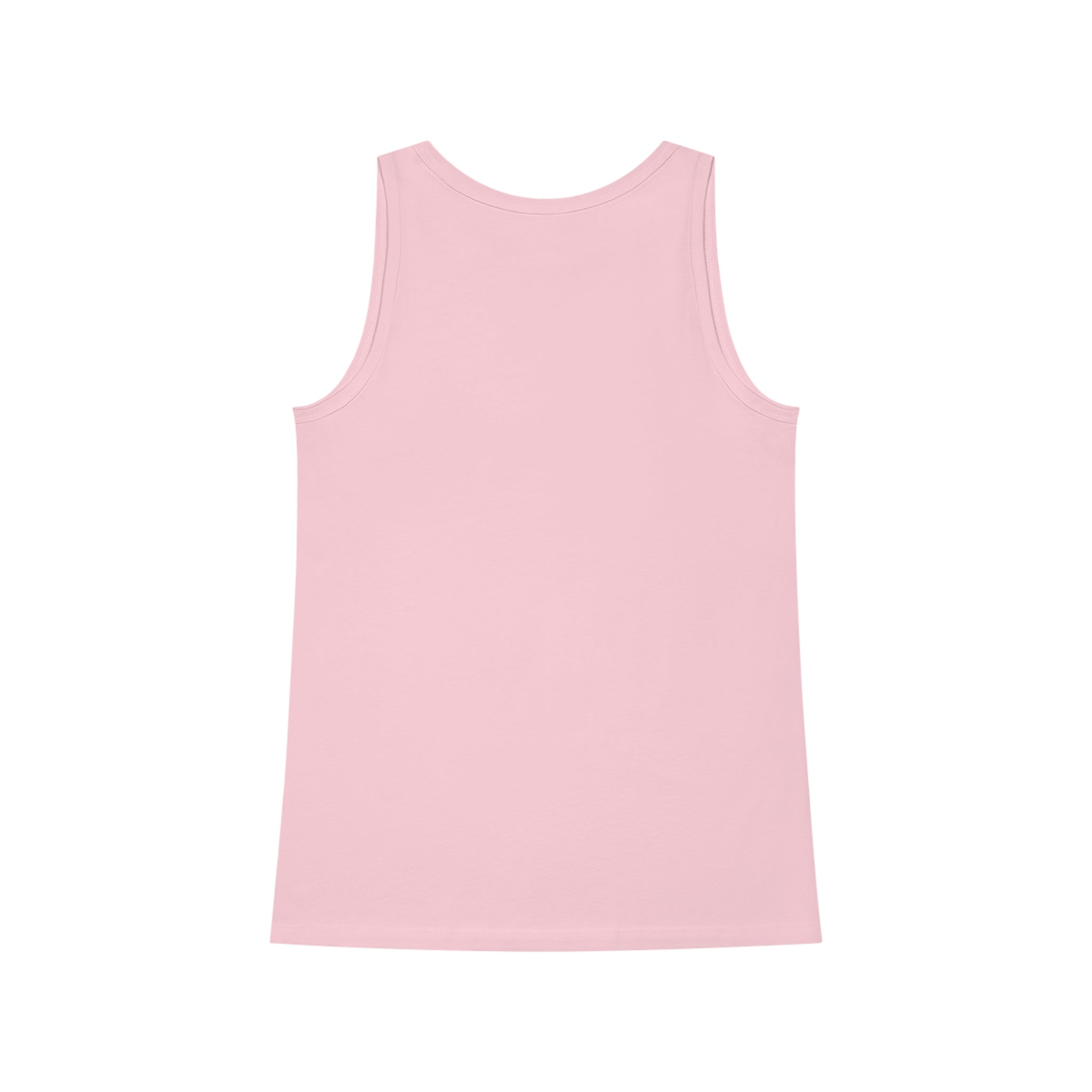 A Flower Red tank top on a white background.