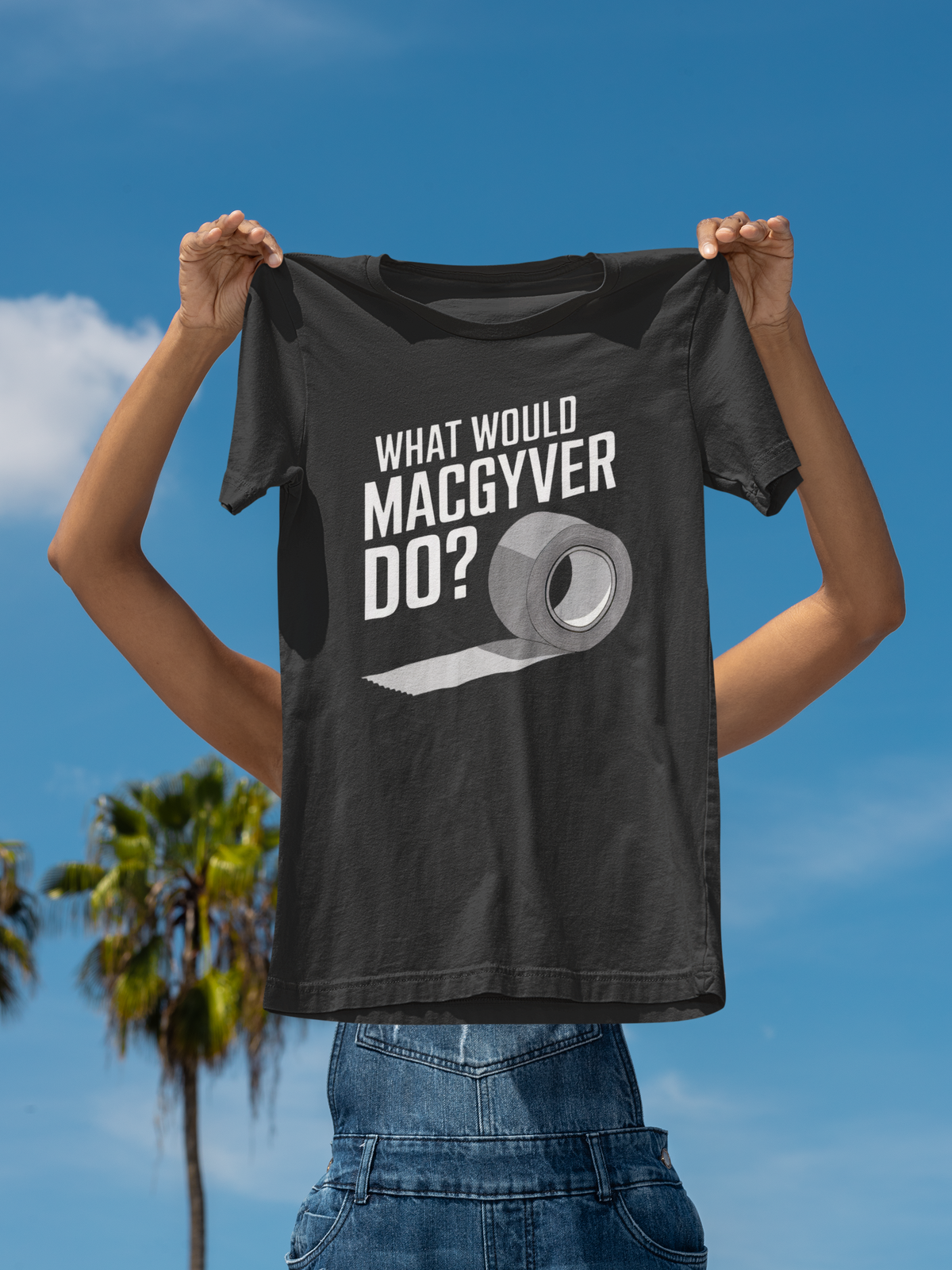 What Would MacGyver Do Organic T-Shirt | Retro Tee | Geekpsters
