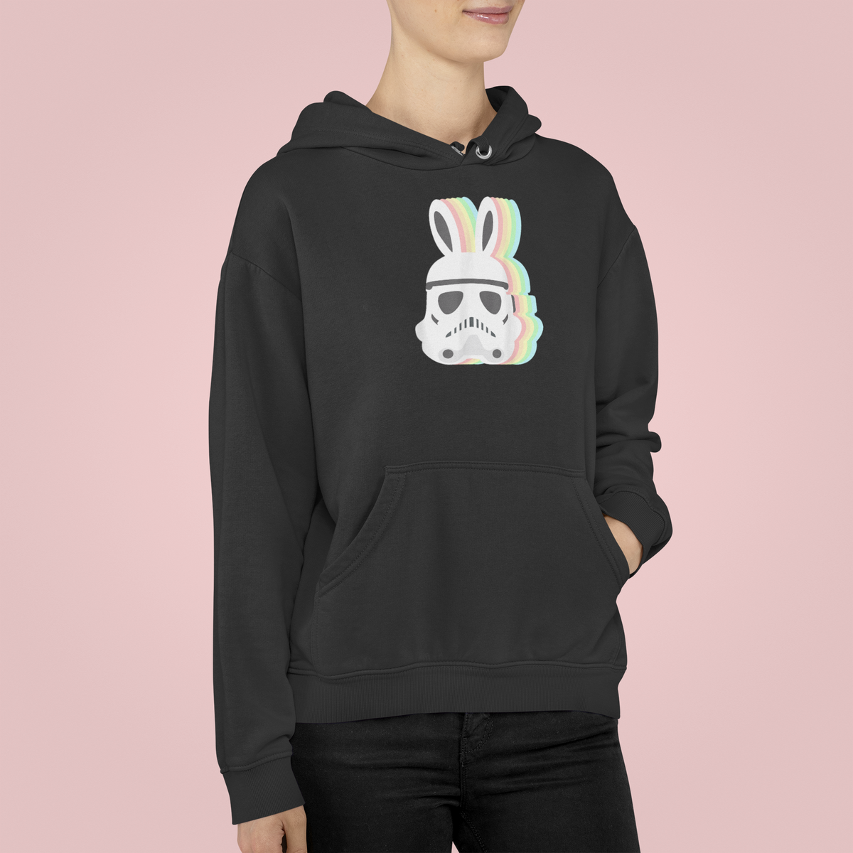 Star Wars Easter Stormtrooper Hoodie | Funny Sci-Fi Holiday Hoodie | Geekpsters