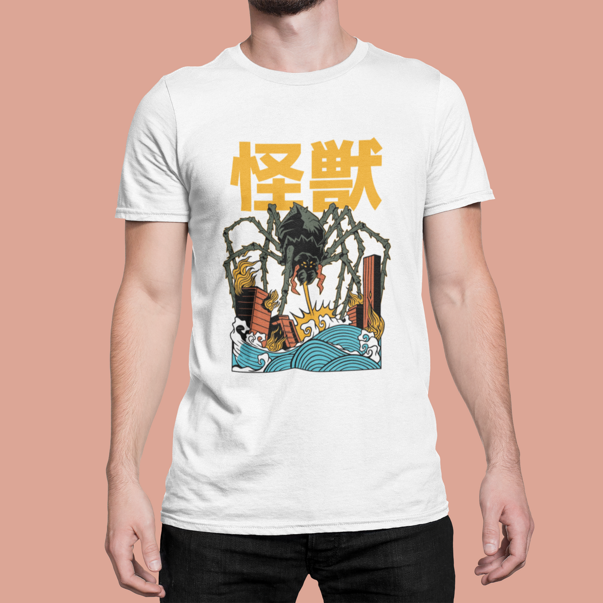 Kaiju Mega Spider T-Shirt | Monster Graphic Tee | Geekpsters