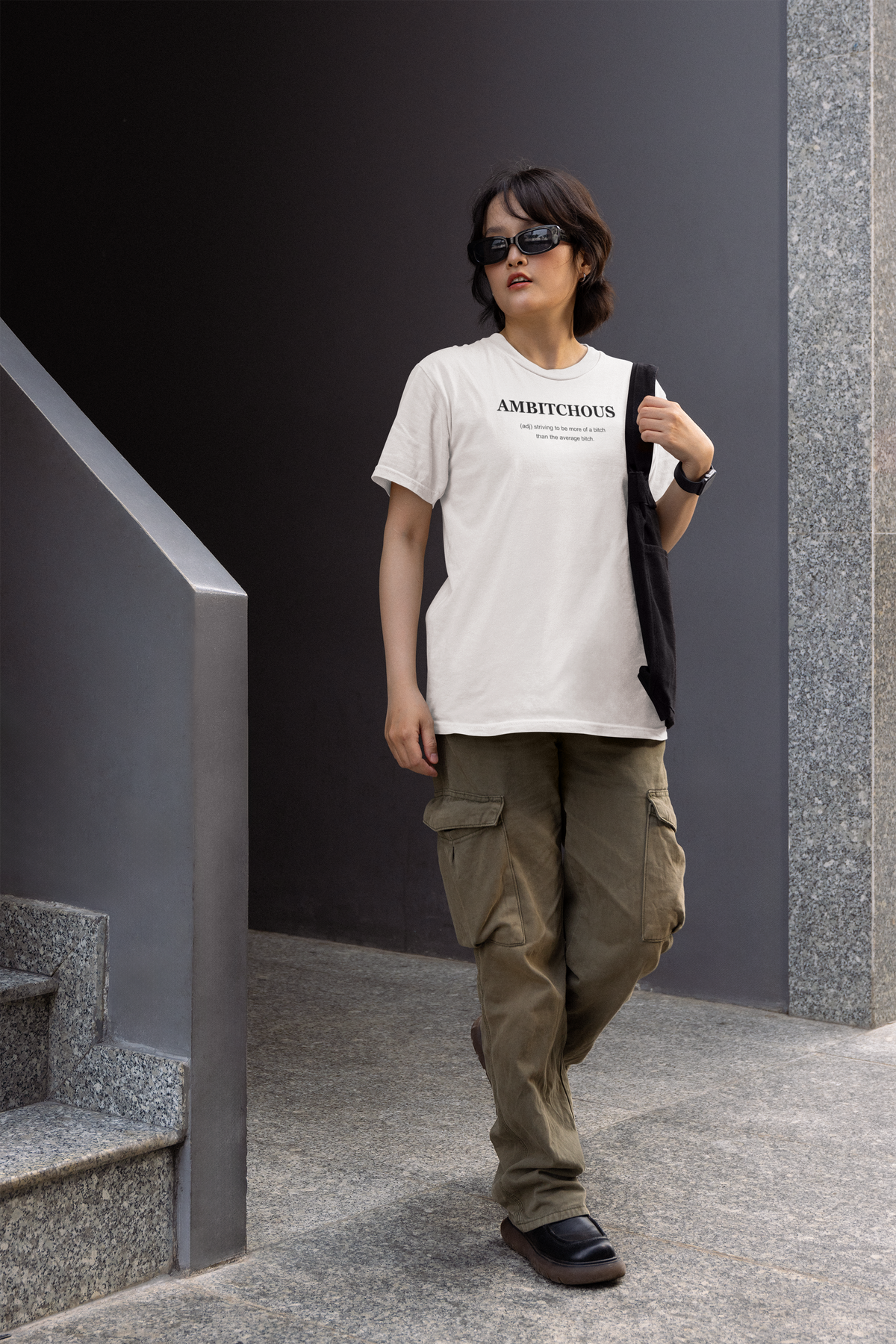 Women's tee mockup