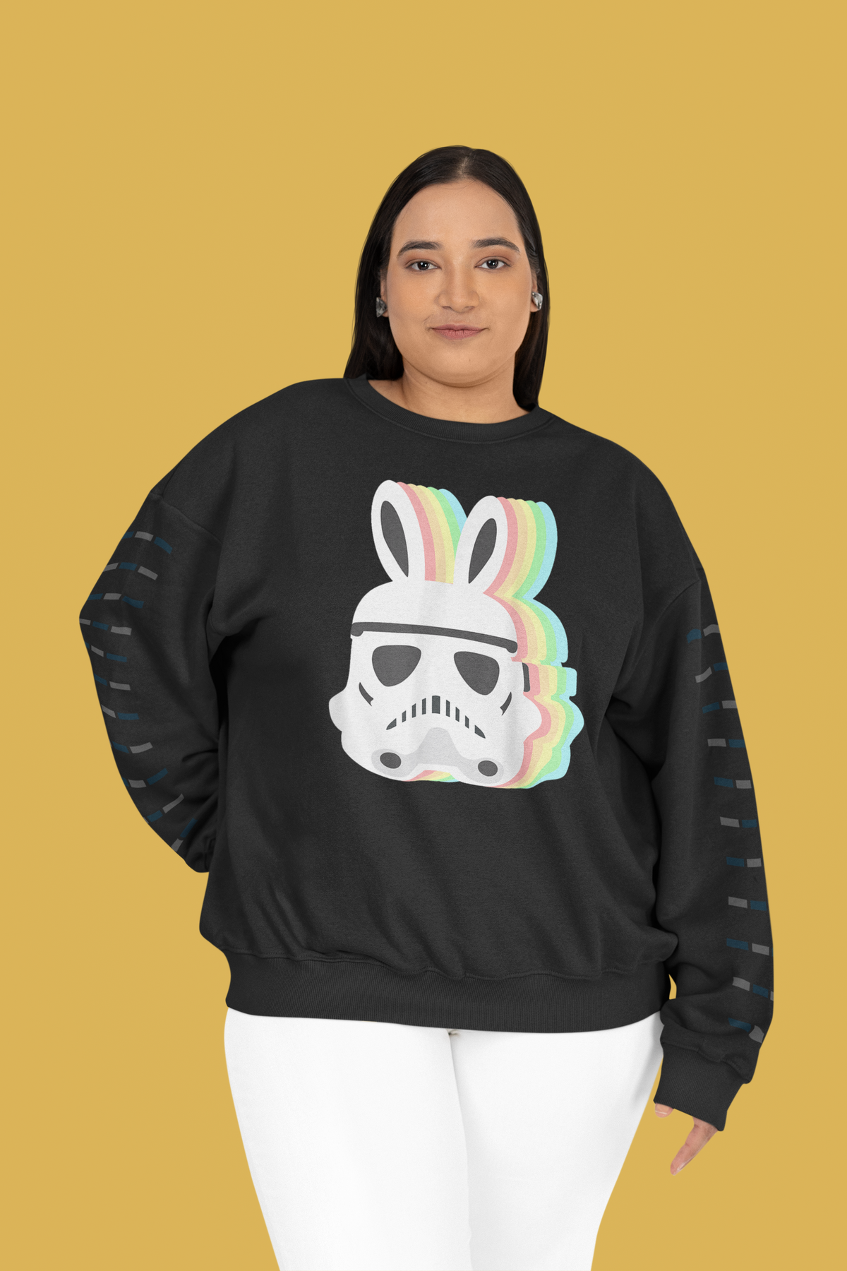 Star Wars Easter Stormtrooper Sweatshirt | Sci-Fi Holiday Crewneck | Geekpsters