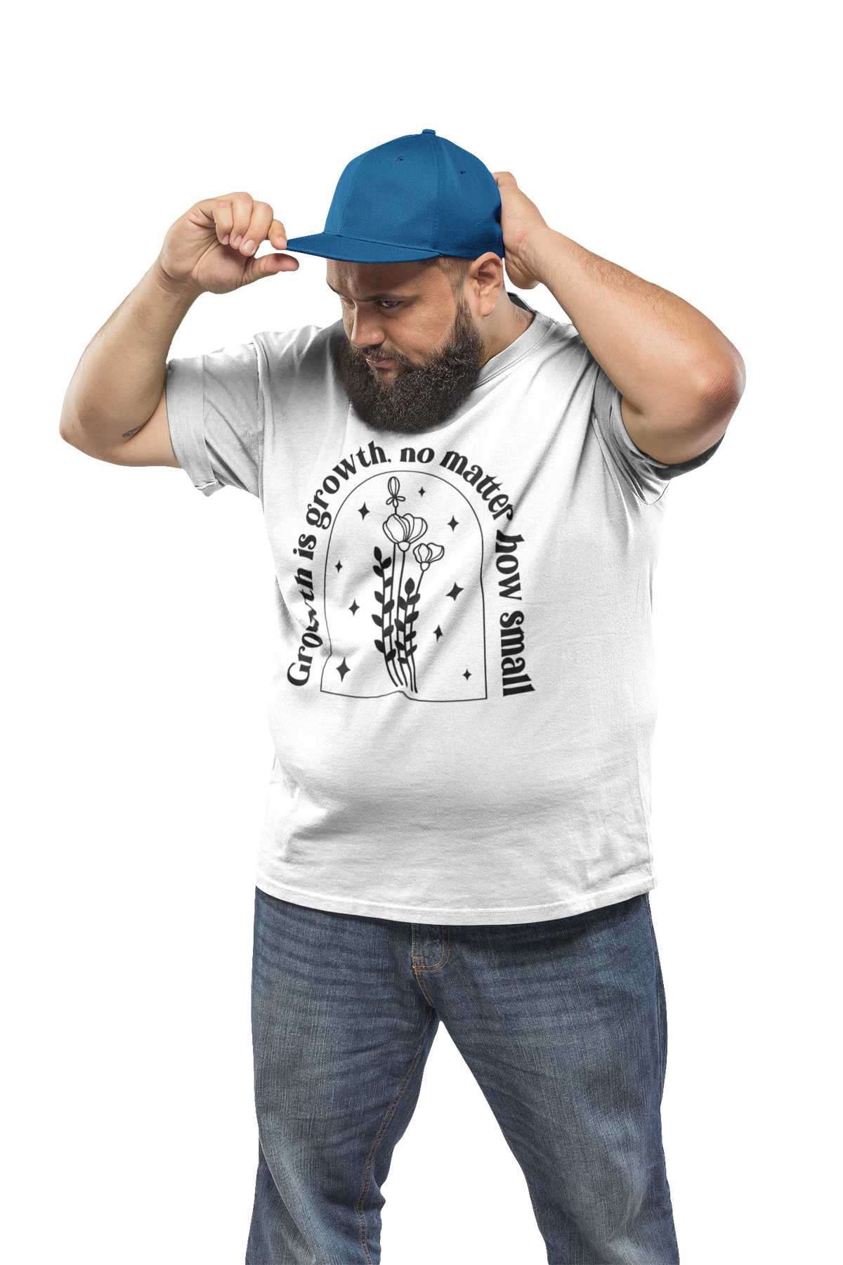 Growth Is Growth No Matter How Small T-Shirt | Motivational Tee