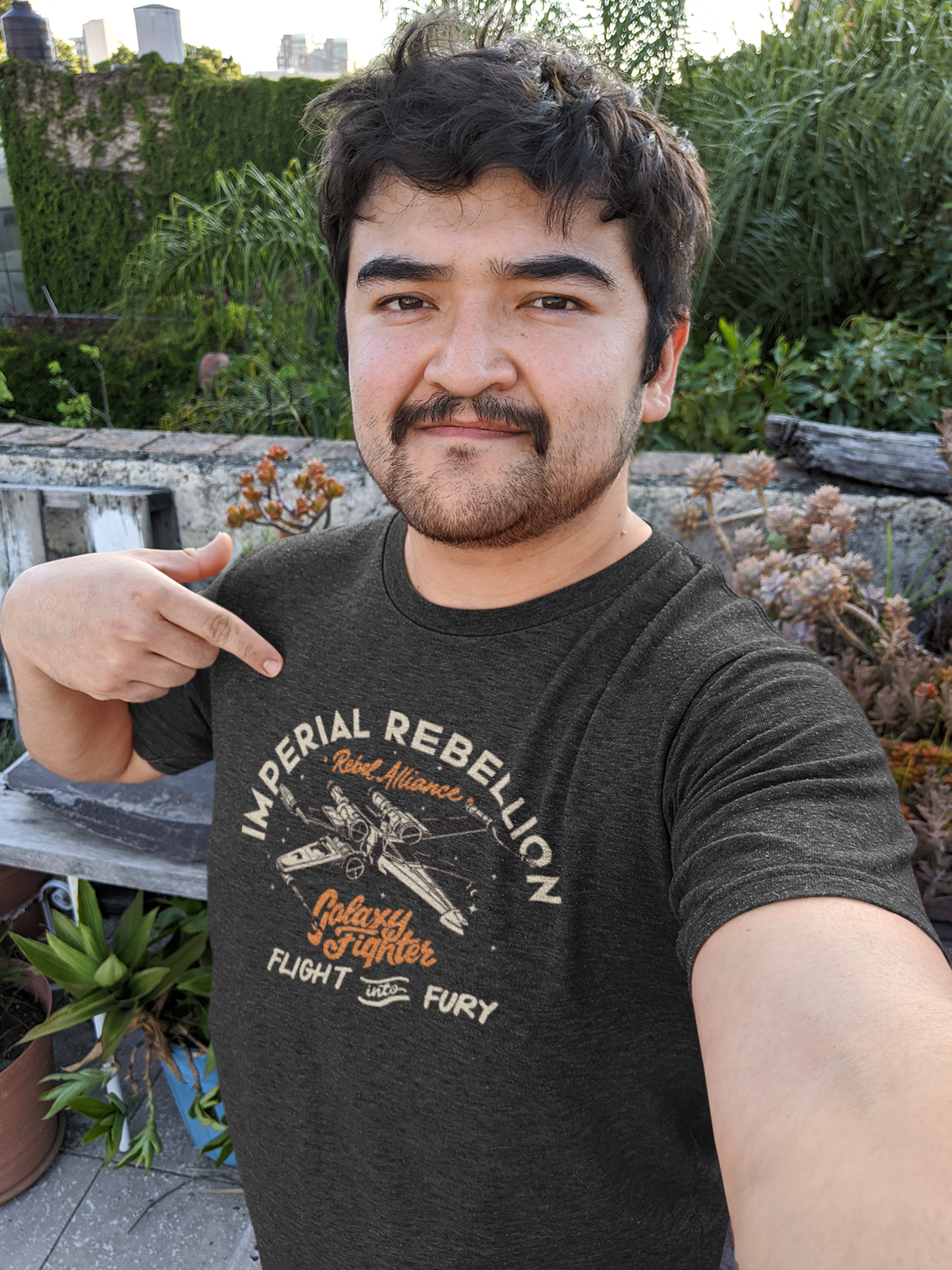 Imperial Rebel Organic T-Shirt | Sci-Fi Tee | Geekpsters