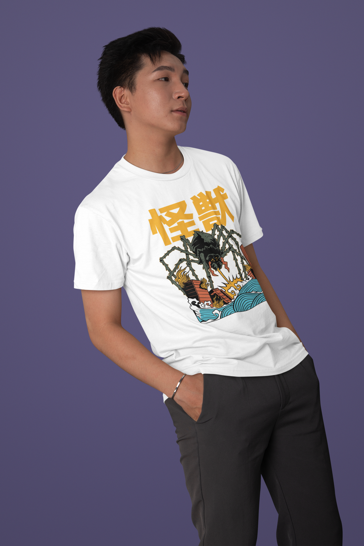 Kaiju Mega Spider T-Shirt | Monster Graphic Tee | Geekpsters