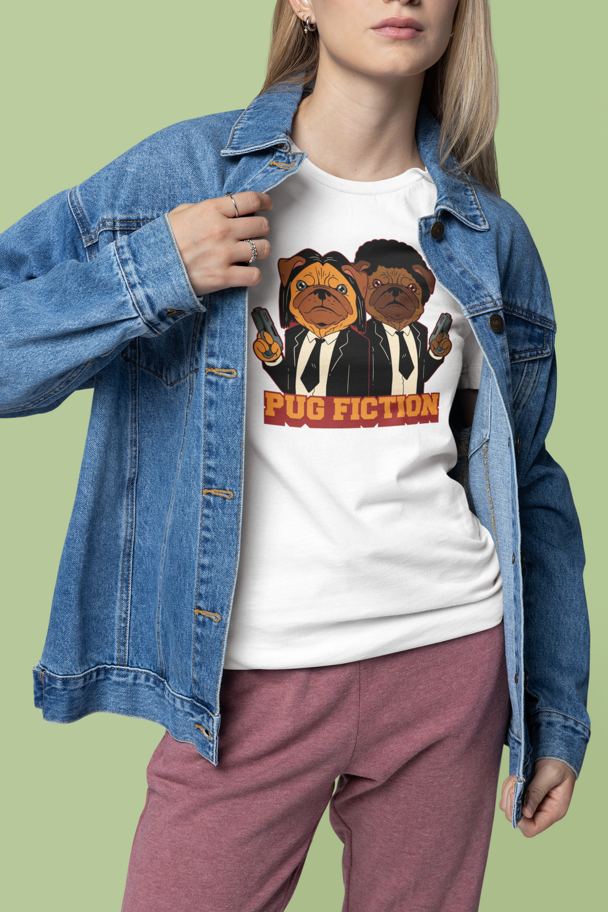 American Gothic UFO T-Shirt | Sci-Fi Art Parody Tee | Geekpsters