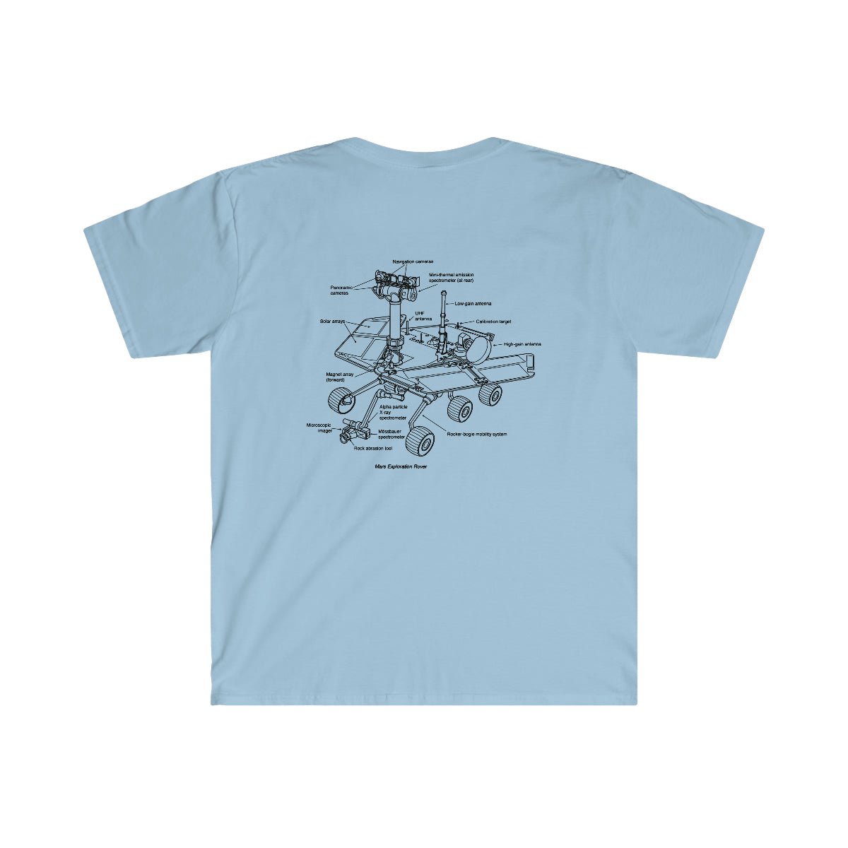 Mars Exploration Robot T-Shirt