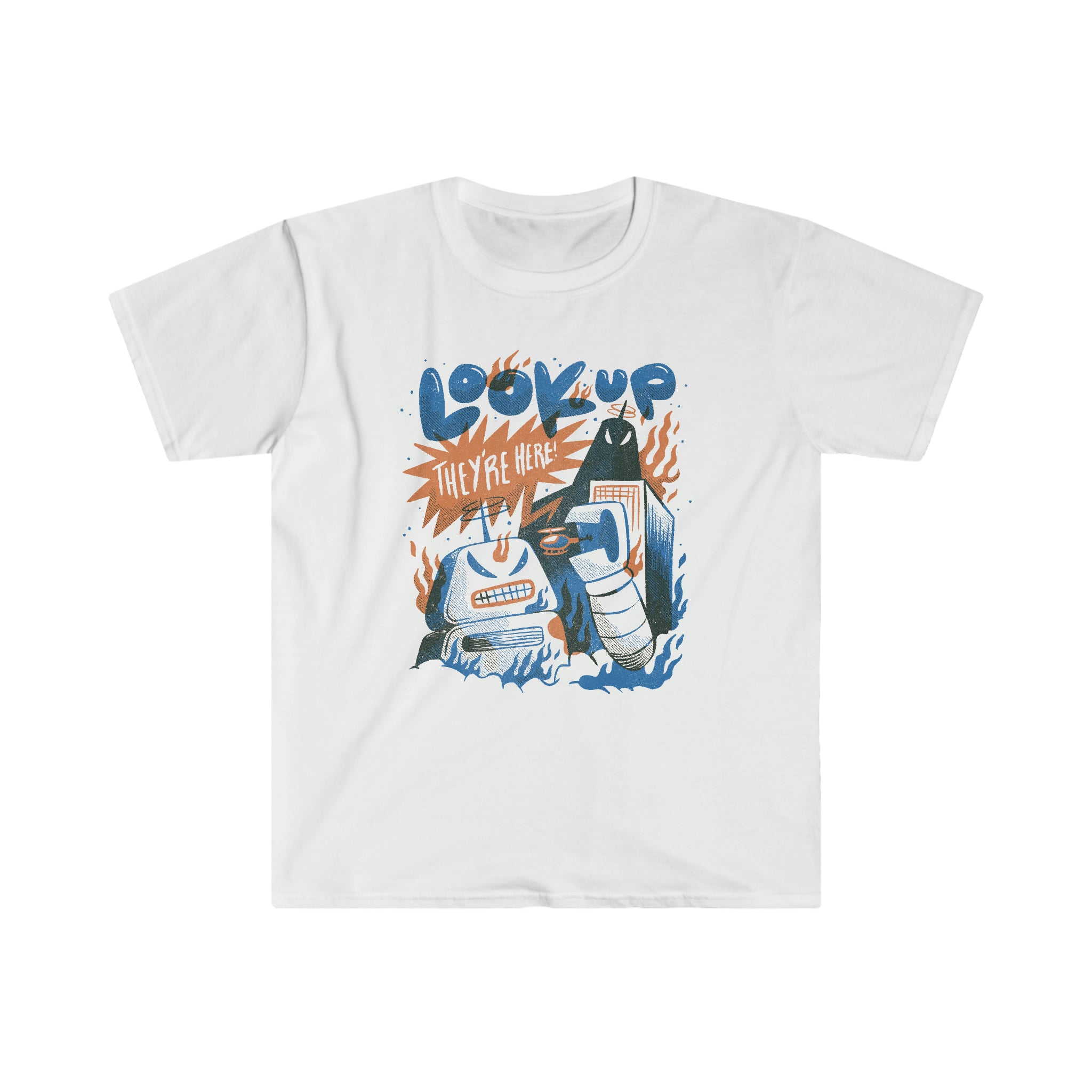 Look Up The robots are here! T-Shirt