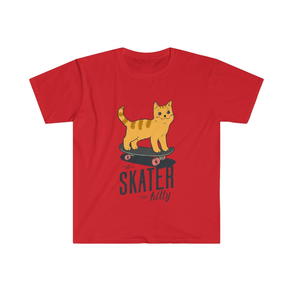 Adorable design: The Skater Kitty T-Shirt.