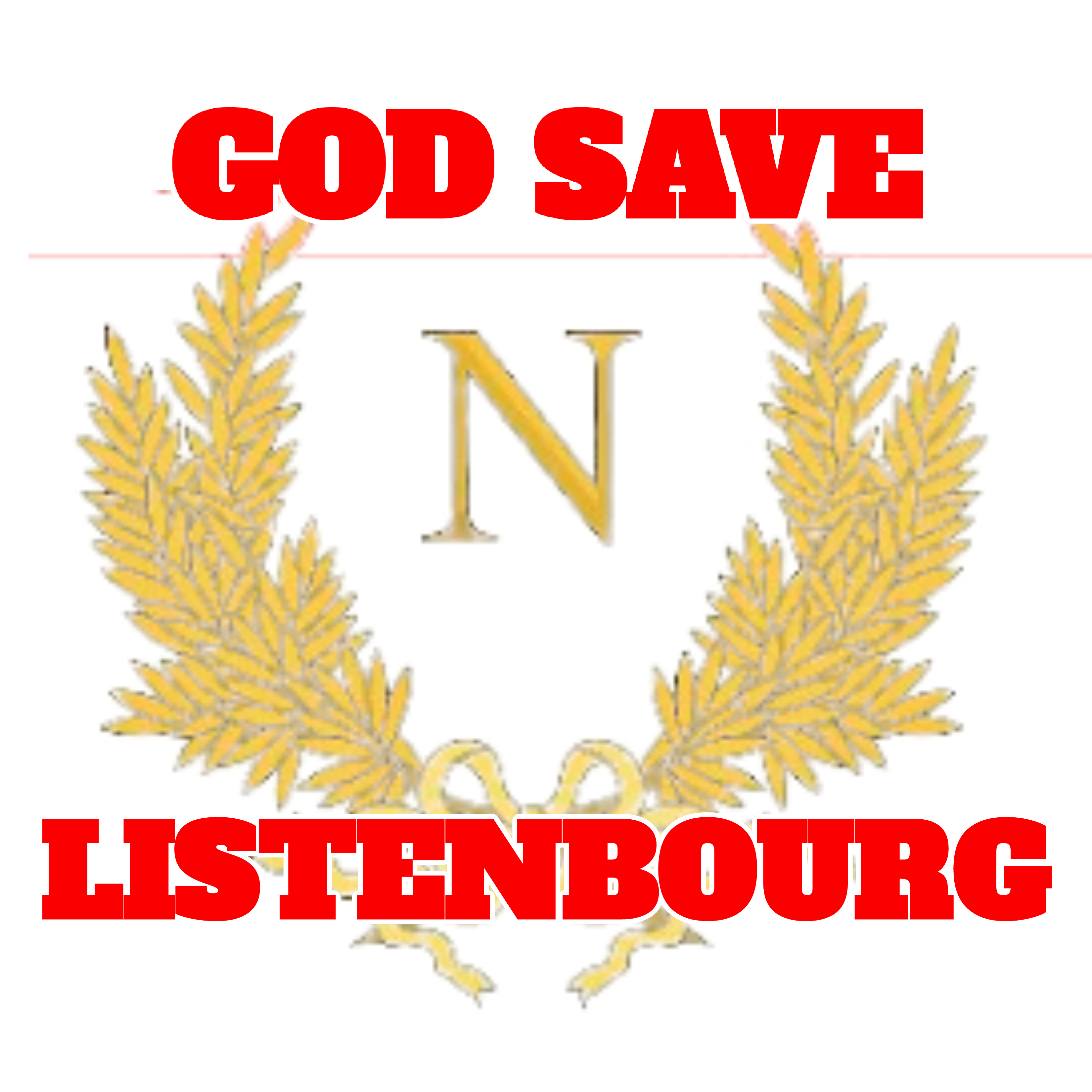 A "God Save Listebourg T-Shirt" with premium fabrics.