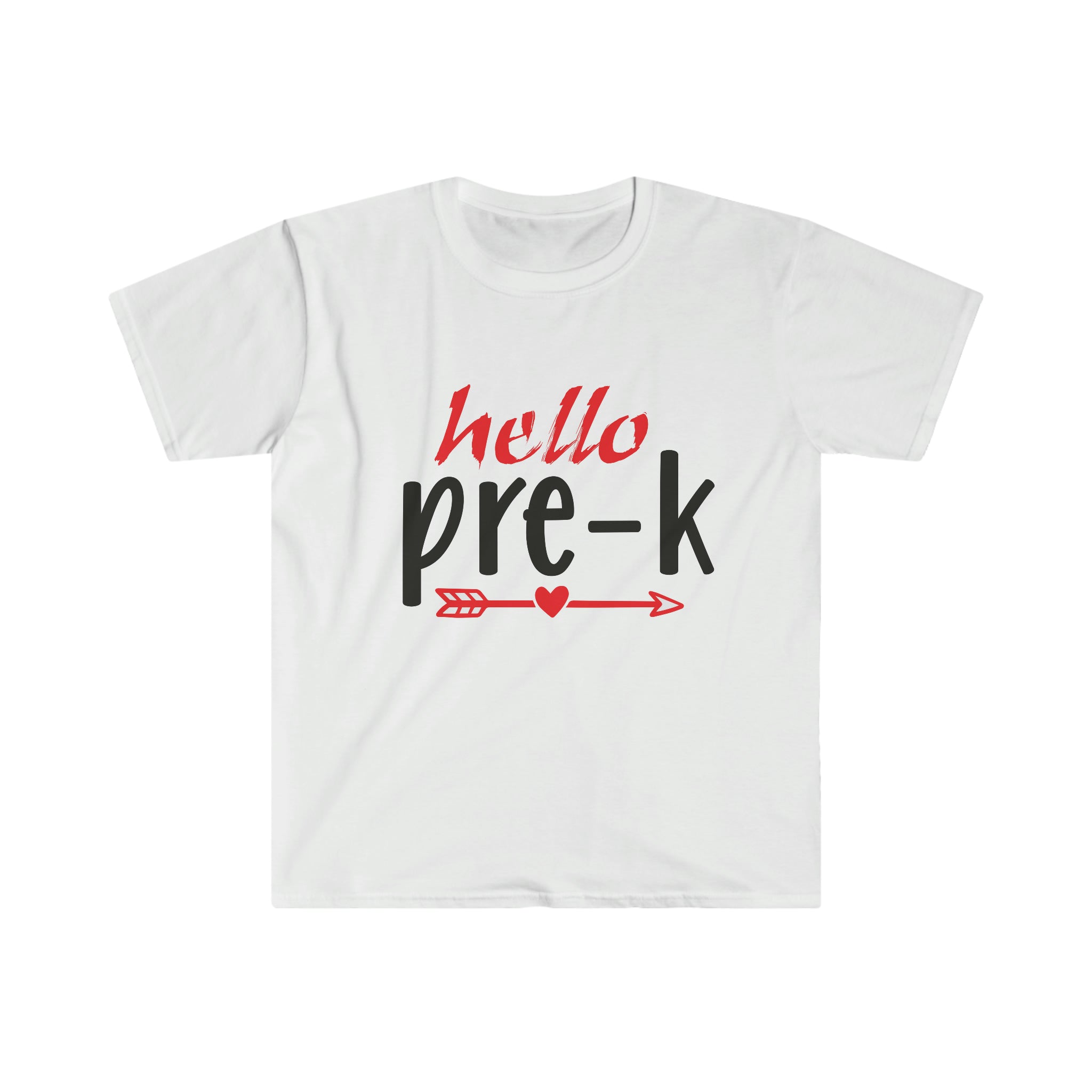 Hello Hello pre-k T-Shirt, perfect for teachers.