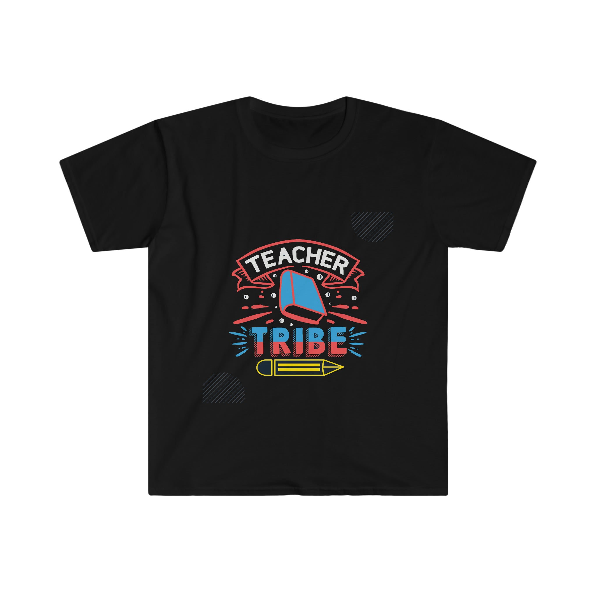 Show your school pride with this Teacher's Tribe T-Shirt that proudly states "Teacher's Tribe.