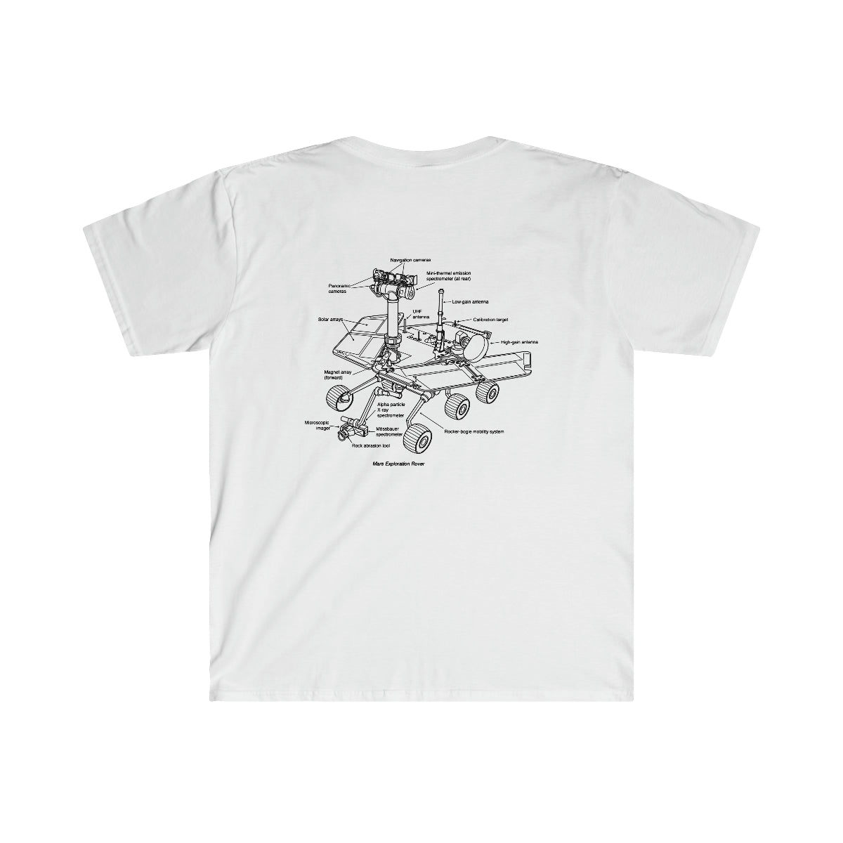 Mars Exploration Robot T-Shirt